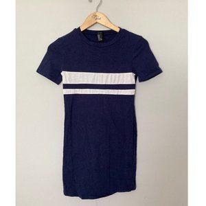 SOLD Forever 21 Varsity Navy Shirt Dress